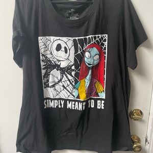 PLUS SIZE Disney Nightmare before Christmas T-shirt